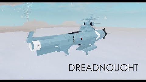 Space Battleship Dreadnought tutorial part 2 | Roblox Plane Crazy