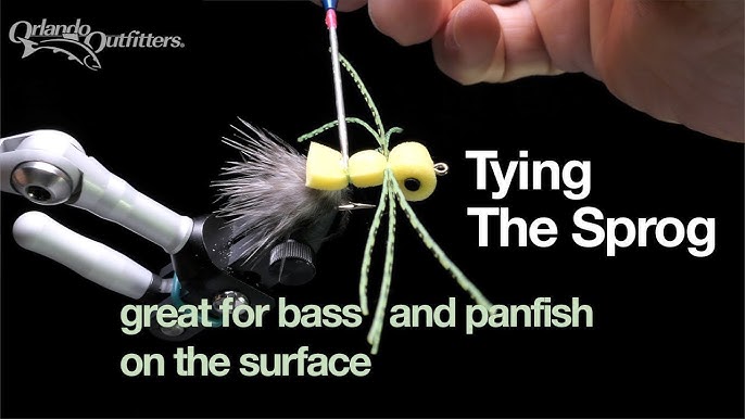 Tie the Pad Crawler, a Weedless Bass Fly for Thick Vegetation 