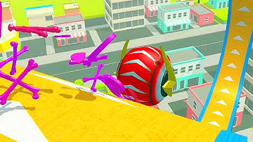 Action Balls: Gyrosphere Race SpeedRun Gameplay Level 667 to 668