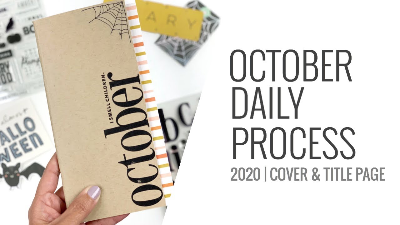 October Daily 2020 | Cover & Title Page
