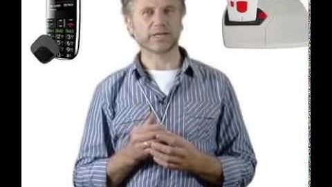 Telecare device and medical alert systems EC7000 / PD139