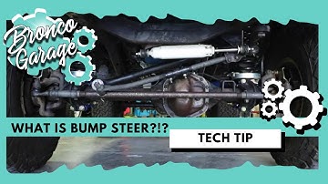What is Bump Steer?!?