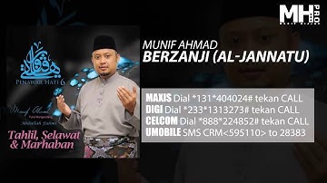 Munif Ahmad - Berzanji (Al-Jannatu) (Official Music Audio)