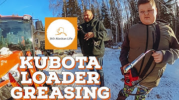 How to Grease Your Kubota Loader (M18 Grease Gun)
