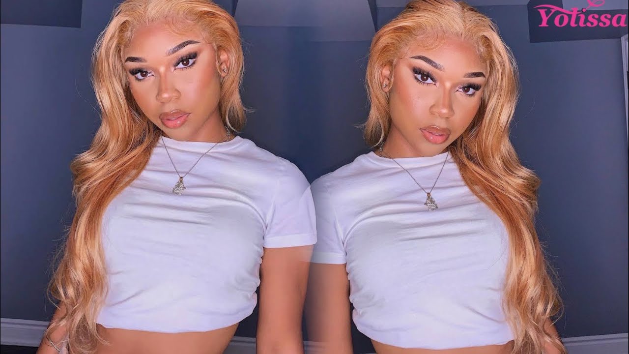 It's Giving!!!*Detailed* Honey Blonde Wig Install🍯 #yolissahair