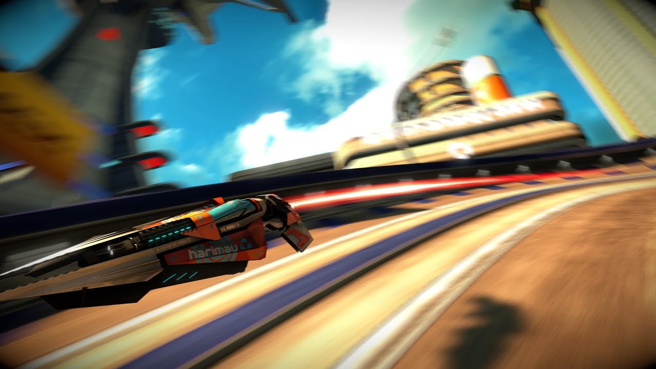 Quadruple Harimau Craziness | WipEout OC - Incredible pure racing ...