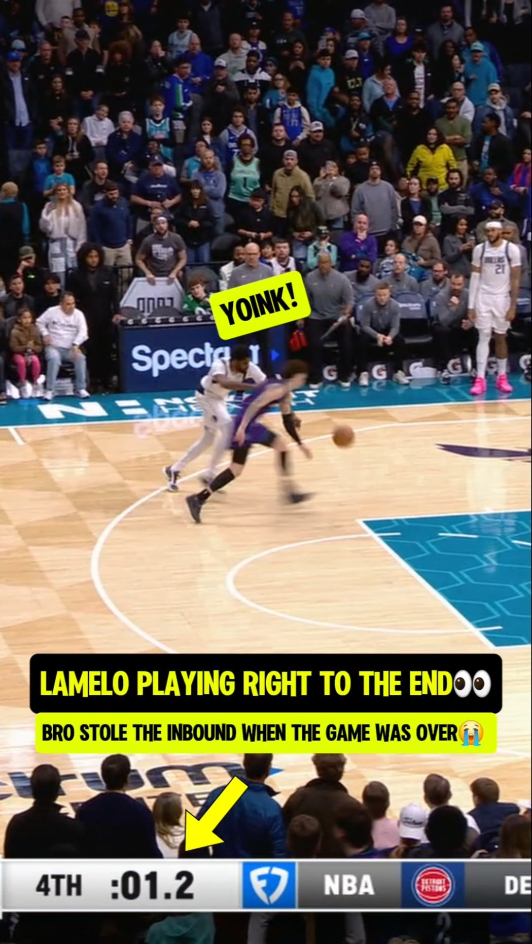 Melo most unnecessary steal ever?