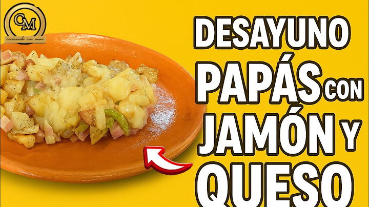Desayuno de Papas con Jamón y Queso¡🧀🥔Fácil, Rápido y Delicioso!