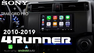Sony XAVAX7000 Plug & Play Toyota 4Runner Upgrade Install | Apple CarPlay & Android Auto