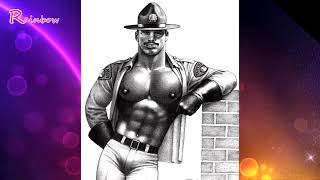 FAMOUS GAY PICTURES OF HANDY BRUTAL GUYS BY TOM OF FINLAND