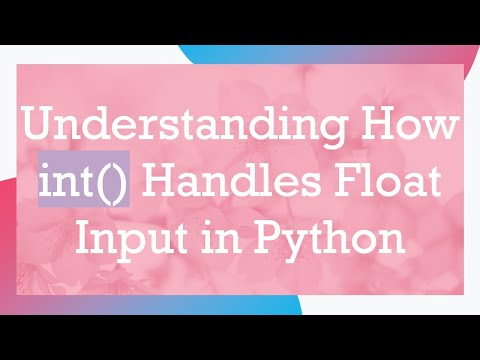 Understanding How int()