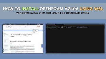 11. How to install OpenFOAM v2406 using WSL + OpenSUSE 15.5