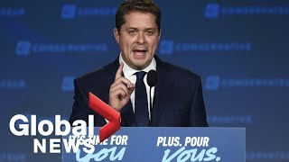 Canada election: Andrew Scheer makes concession speech following results | FULL