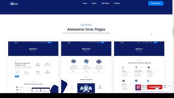 Qloud - Cloud Computing Apps and Server WordPress Theme google cloud application azure Build Website