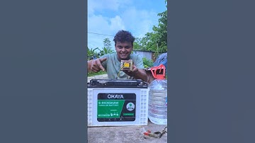 making homemade battery 12VOLT+ 24VOLY #shots #project #experiment #sujanexperiment
