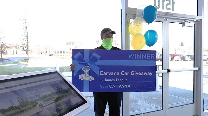 Carvana Car Giveaway: James Teague