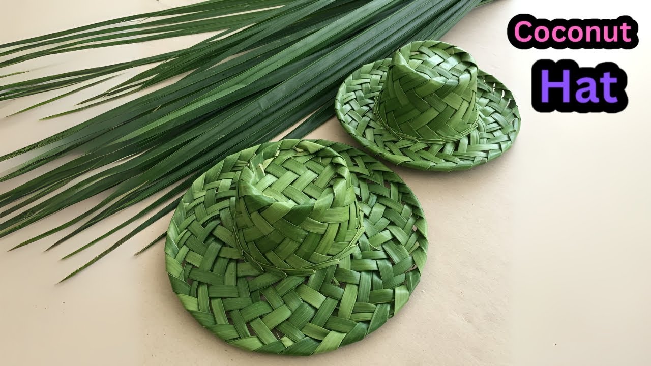 Coconut Leaf Hat: Jungle Survival Headwear