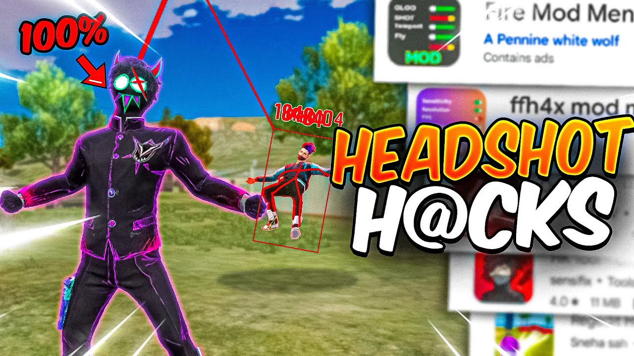 I Tried Freefire Headshot Panel and FFMod from Playstore 
