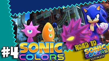 Sonic Colors 4k60fps - Part 4 - Planet Wisp Zone*THE ROAD TO SONIC COLORS ULTIMATE*
