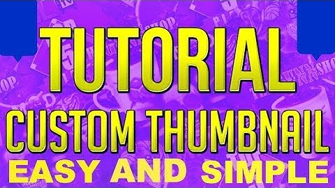 How to make CUSTOM THUMBNAILS for youtube with NO PHOTOSHOP- QUICK AND EASY.