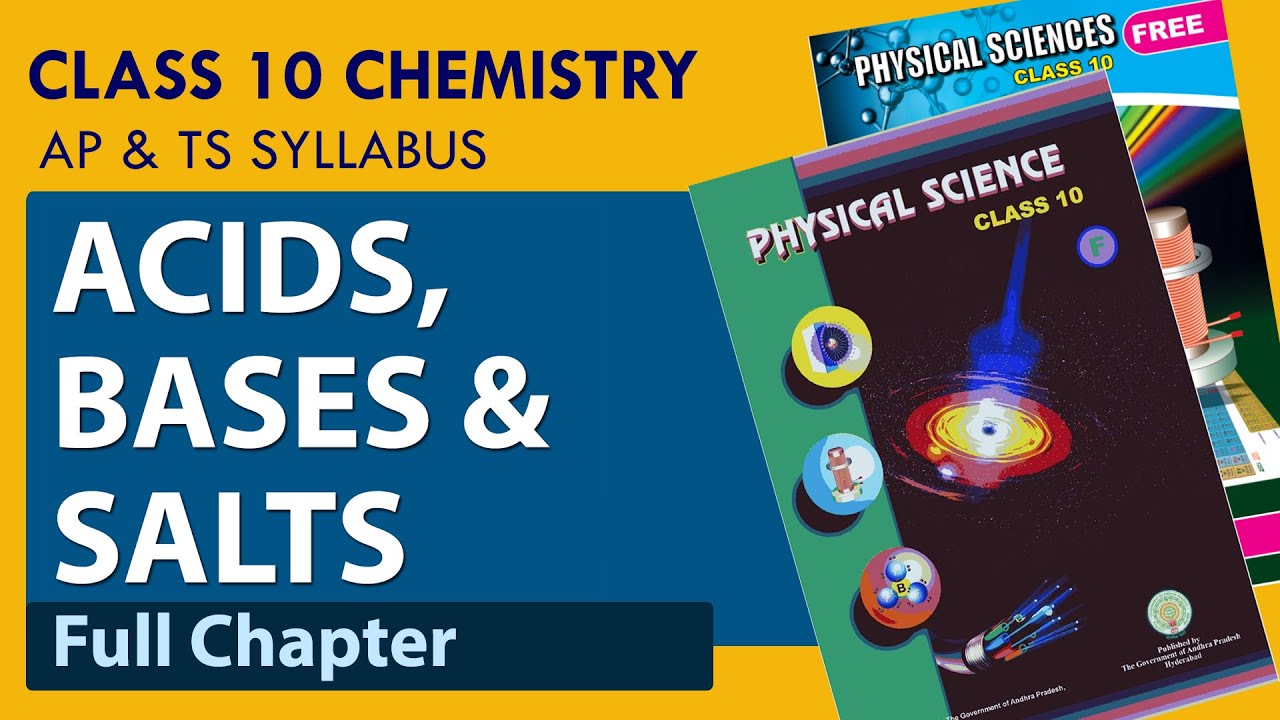 #Acids,Bases and Salts Full Chapter | Explanation in Telugu | AP &TS ...