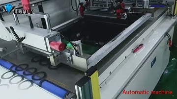 Roll PC Panel Film Screen Printing Machine with CCD Camera Positioning