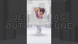 [👦] JE SUIS PAS AUTANT JEUNE - #roblox #capcut #edit