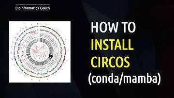 Install and run Circos in Linux and MacOS for  Genome Data Visualization using Conda or Mamba