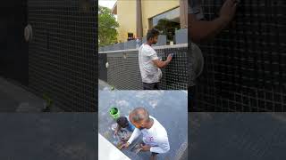 swimming pool waterproofing at Marriott mulberry shades #waterproofing #drfixit #shorts #reels
