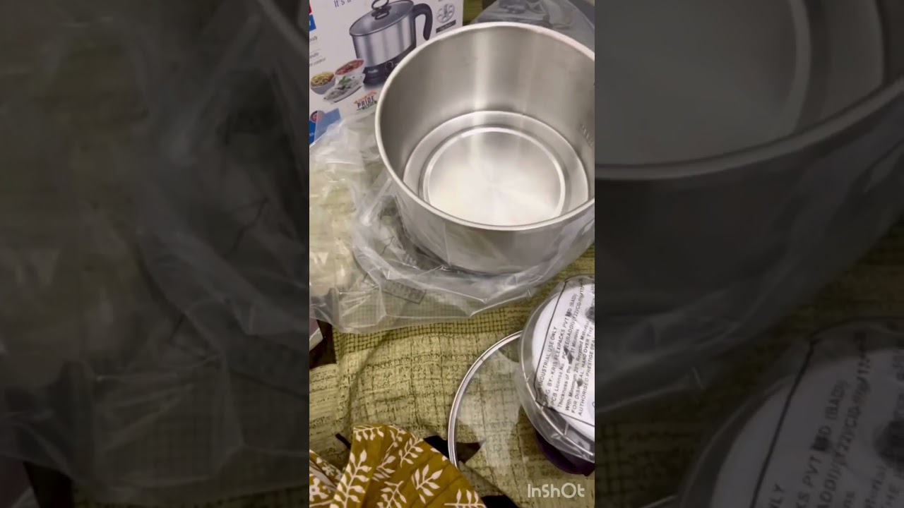 Prestige Multi cooker PMC 1.0+ Electric Kettle  (1 L, Silver)