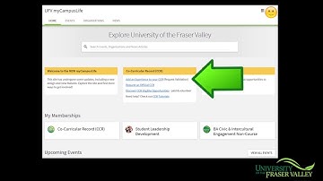 Adding & Submitting Experiences @ UFV