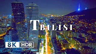 Tbilisi, Georgia in 8K HDR 10 BIT ULTRA HD Drone Video (60 FPS)