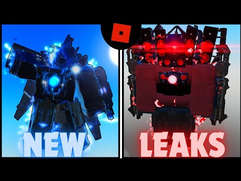 Utcm And Utsm Leak + Gameplay Leak |  All New CTTD Leaks | Camera Toilet Tower Defense • Roblox