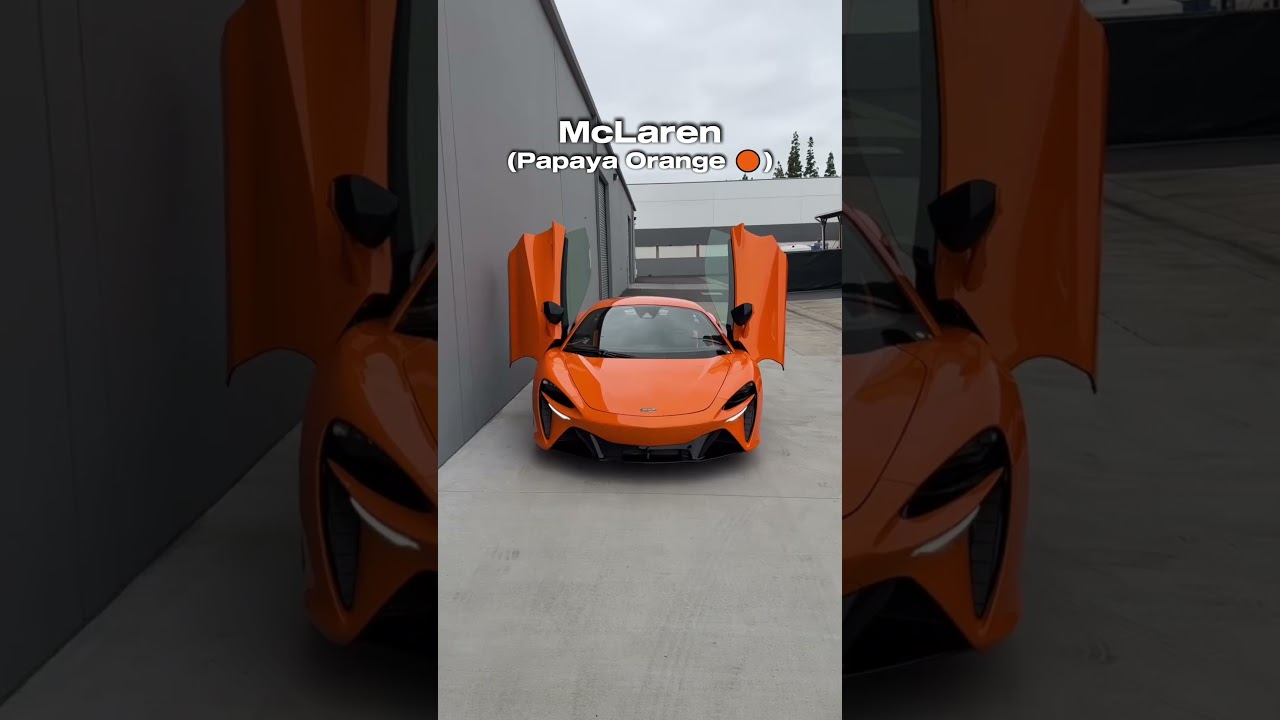 Signature Colors of Every Car Brand 🎨🔥