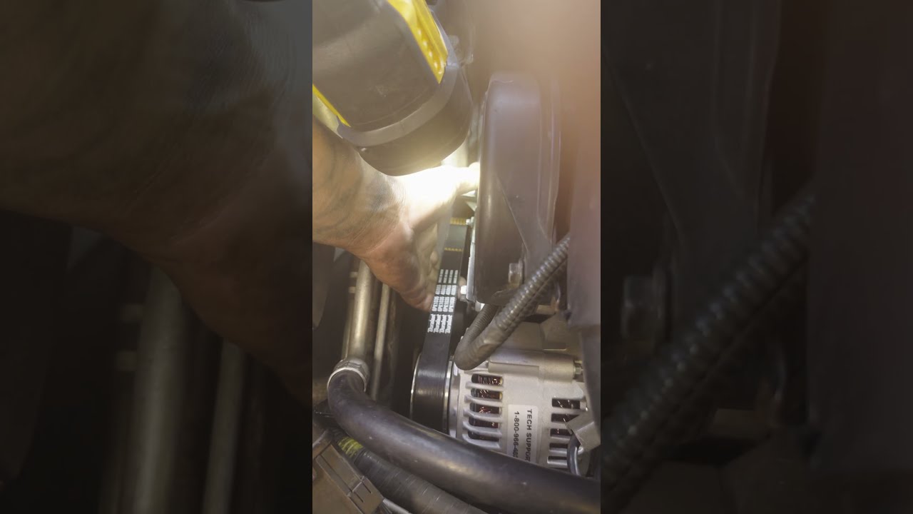 How Tight Should A Alternator Belt Be Automobile Mechanic Diy Beginners Tips Hack