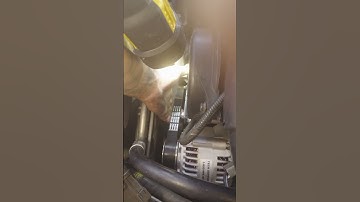 How tight should a #alternator belt be? #automobile #mechanic #diy #beginners #tips #hack #mechanic