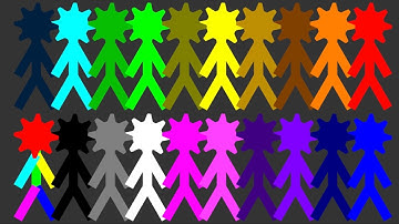 Stickman RTTB Run Race ASMR In Algodoo - Algicosathlon Day 46