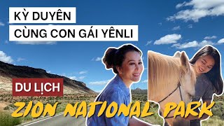 Kỳ Duyên cùng con gái Yênli du lịch Zion National Park - Zion National Park (ENGLISH SUBTITLE)