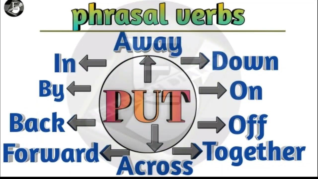 phrasal verb PUT all phrasal verb of PUT with Urdu meaning and