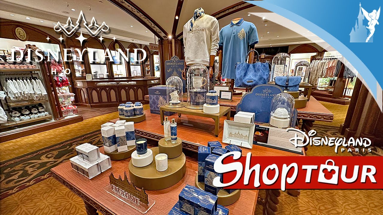 ⚜️  Disneyland Paris SHOP TOUR: Royal Collection Boutique at the Disneyland Hotel 2024
