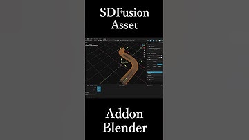 Blenderのアドオン「SDFusion」の紹介動画です。概要欄にURLがあります。#blender #addon #sdfussion
