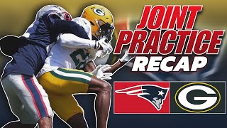 Patriots Vs Packers Joint Practice Day 1 Recap and Breakdown | Packers DOMINATE