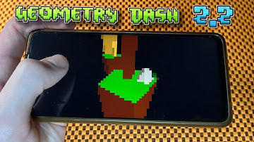 First 3D level In Geometry Dash 2.2