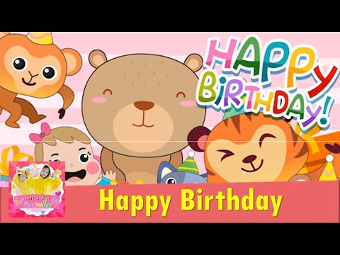 เพลงแฮปปีเบิร์ดเดย์ อวยพรวันเกิด | Happy Birthday song | +More Nursery Rhymes & Kids Songs