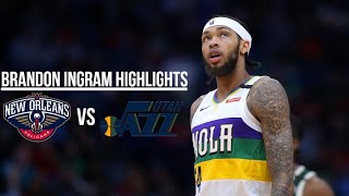 Brandon Ingram CARRIES HIS TEAM vs Jazz(23 PTS)| Brandon Ingram NBA Highlights| HD
