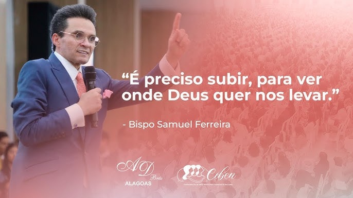 Pastor Samuel Ferreira distribui santinhos pedindo votos a