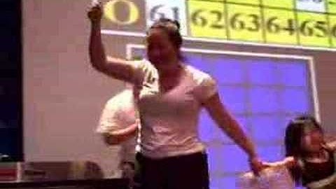 Kim Wins  Grand Prize Bingo