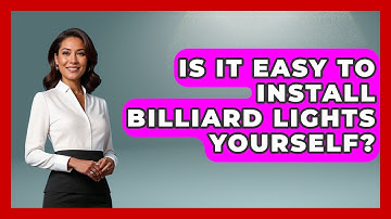 Is It Easy To Install Billiard Lights Yourself? - Billiards Hustlers