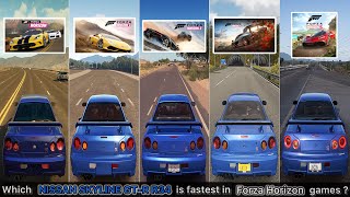 SKYLINE GTR R34 in Forza Horizon, Forza Horizon 2, Forza Horizon 3, Forza Horizon 4, Forza Horizon 5
