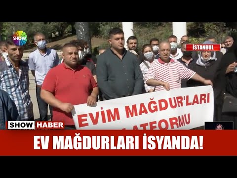 Ev mağdurları isyanda!